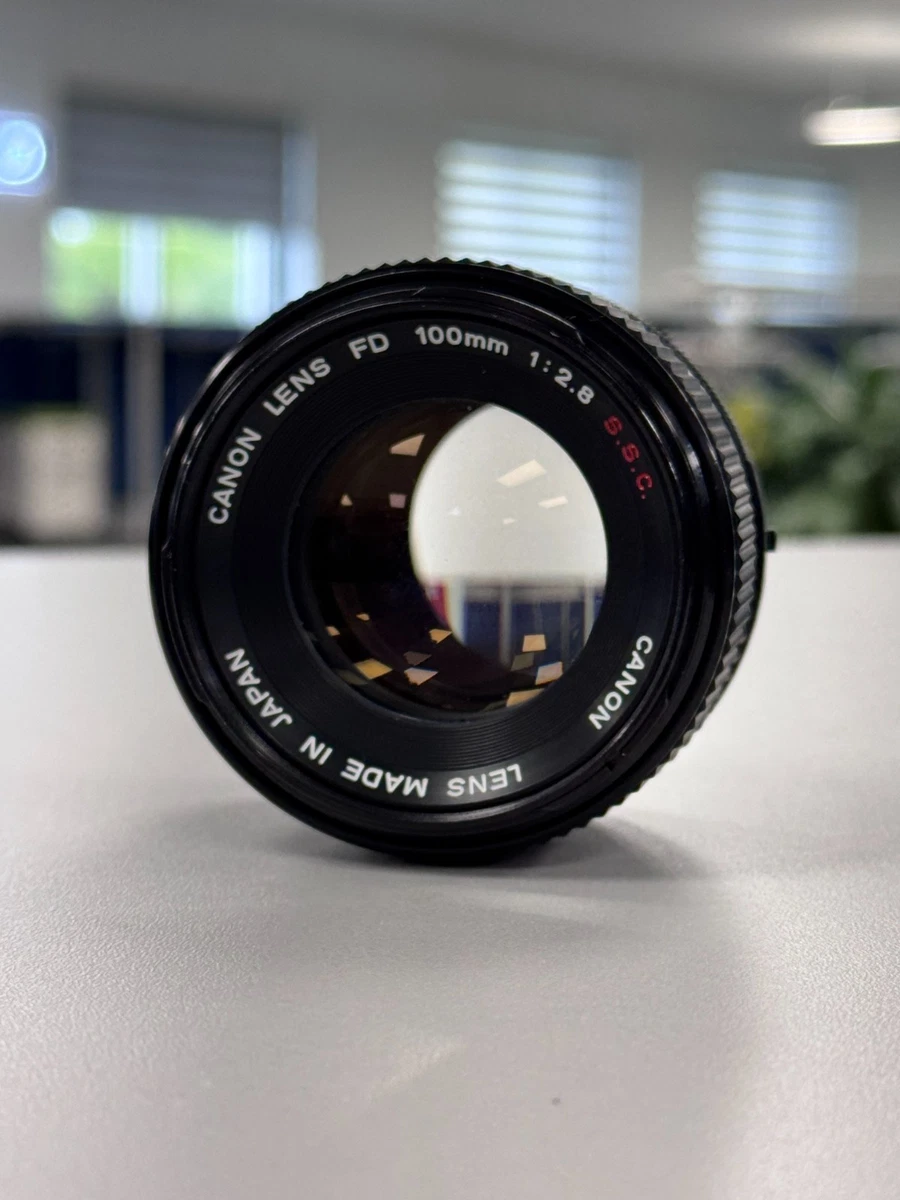 Canon FD f/2.8 Camera Lenses 100mm Focal for sale | eBay