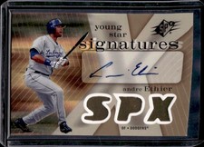 2007 SPx Andre Ethier Young Stars Signatures Auto Autograph #YS-AE Dodgers
