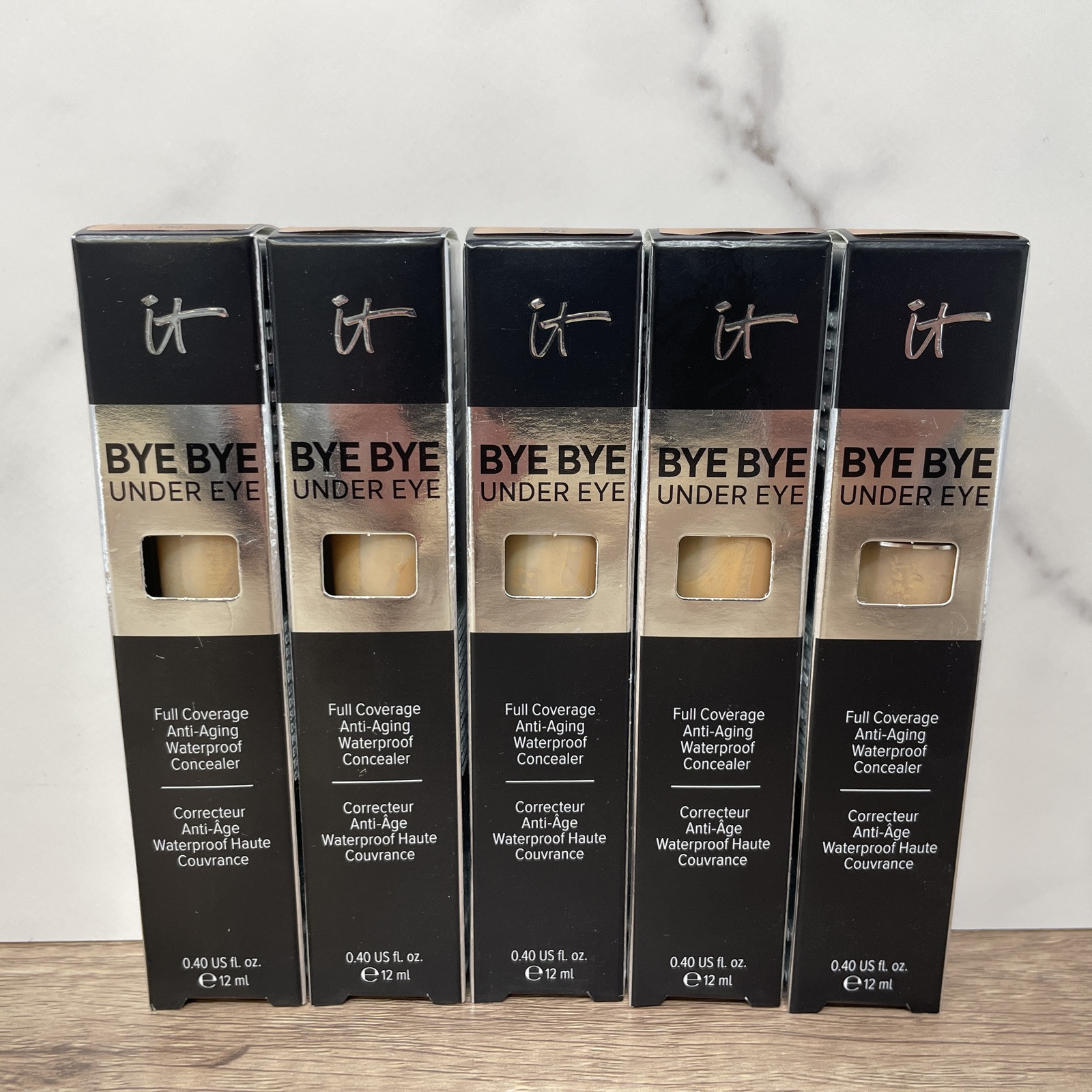 5  - IT COSMETICS BYE BYE UNDER EYE CONCEALER 35.5 RICH (W) 
