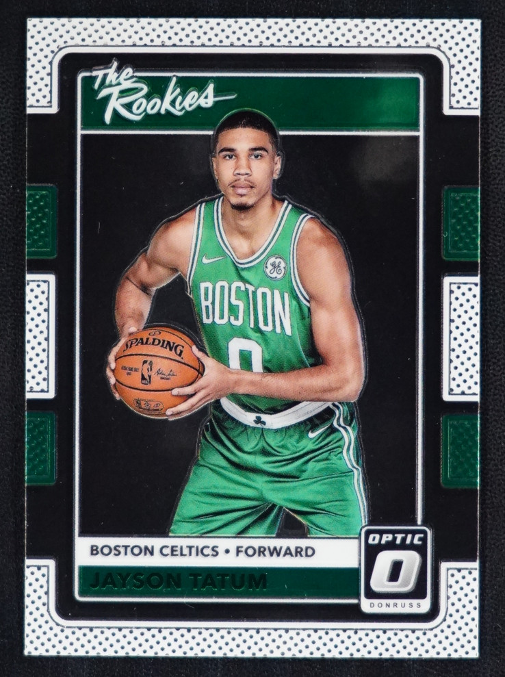 Jayson Tatum 2017-18 Panini Donruss Optic The Rookies Celtics #3