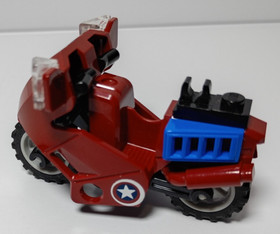 LEGO Marvel: Captain America's Avenging Cycle (6865) 99% complete