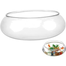 Goldfischglas Groß: Durchsichtige Kunststoff Fischglas Rund Groß FüR Lotusblu...