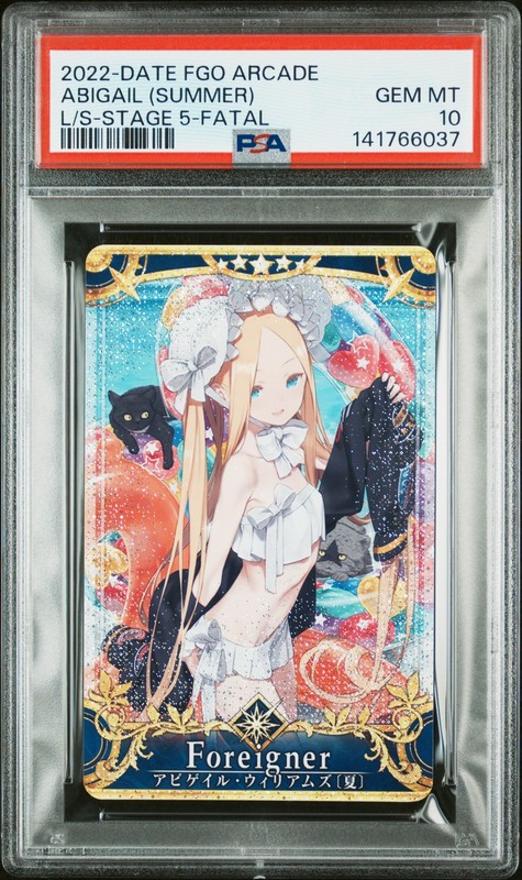 2022-DATE FATE/GRAND ORDER ARCADE ABIGAIL WILLIAMS (SUMMER) PSA 10