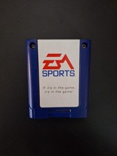 EA Sports Blue Memory Card Nintendo 64, N64 