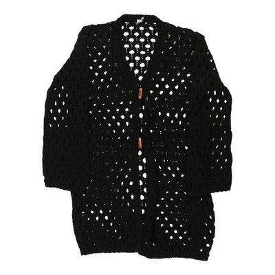 Estito Di Conbipel Cardigan - Medium Black Acrylic Blend