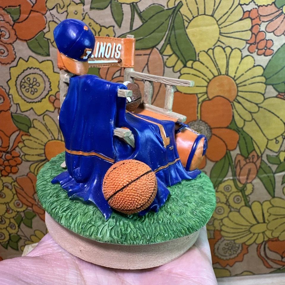 Cubierta de vela deportiva Illinois tapa de vela producto universitario incorporado para jóvenes NUEVO Foto 3 de 4