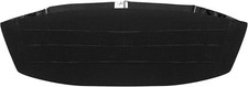 Black Velvet Cummerbund for Formal Events and Weddings - Stylish Accessory