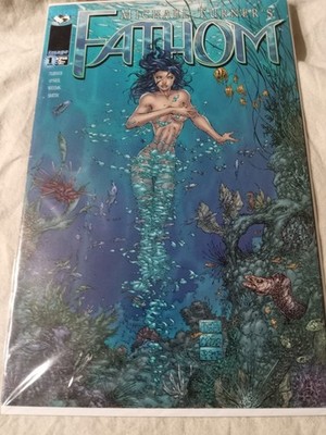 Top Cow Productions Fathom #1 Michael Turner 1998  1st App VF