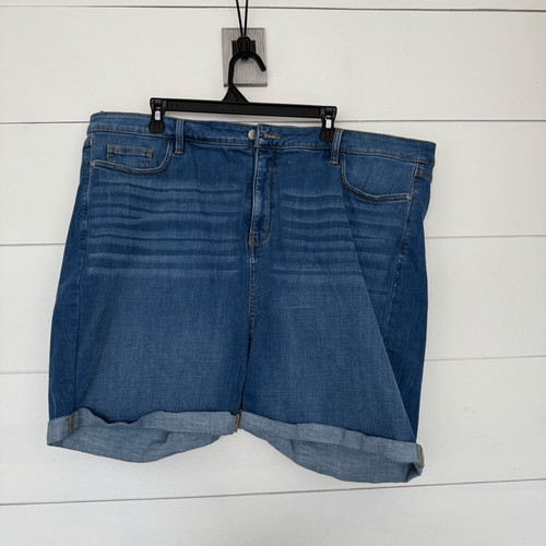 Alexander Jane Women’s 4XL Stretchy Plus Size Denim Shorts