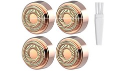 4 Pack Replacement Heads for Finishing Touch Gen 2 Flawless Facial Hair Remover