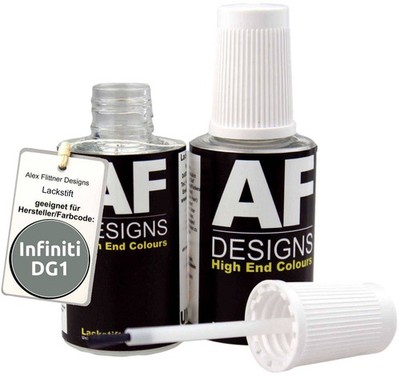 Lackstift für Infiniti DG1 Grayish Green Metallic schnelltrocknend 2x20ml 