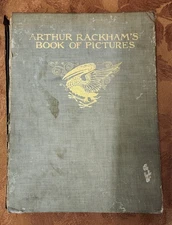 Arthur Rackham's Book of Pictures Heinemann's First Edition London 1913 Antique 