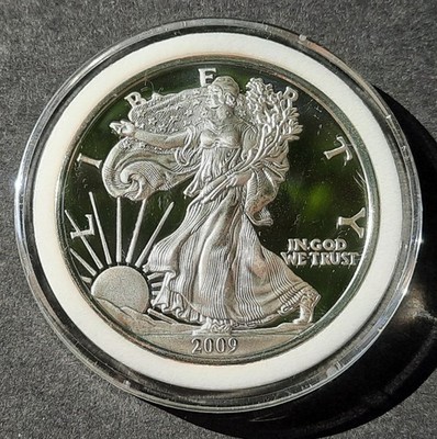 2009 Walking Liberty American Eagle Coin 71 Mg .999 Pure Silver
