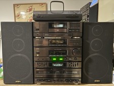 Aiwa Vintage 90’s Stereo Hifi Stack System With Aiwa SX Speakers
