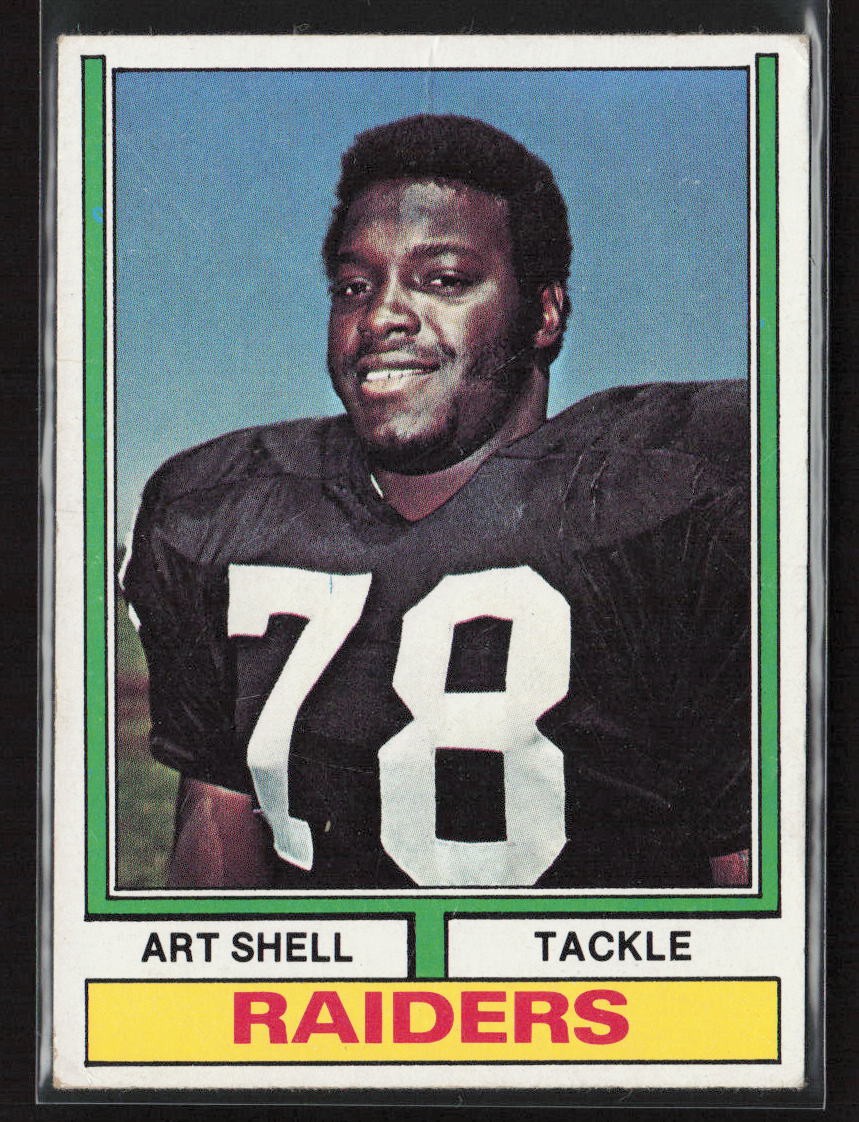 1974 Topps #272 Art Shell (GD-VG) (small creases)