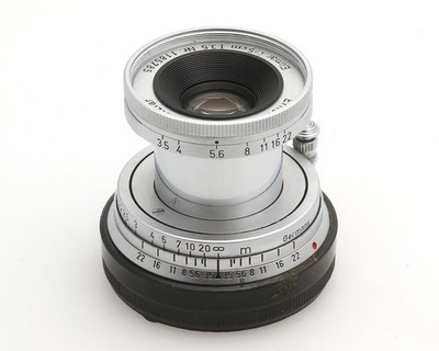 Leica Leitz Wetzlar Elmar 3,5/5 cm Nr.1185785 Baujahr 1954 mit Leica M-Bajonett