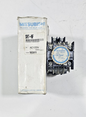 Mitsubishi Electric Srt-Nf Un-Tr4Af Off Delay Kontaktor Relais Sr-N4 100-110VAC