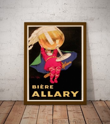 Poster-Poster Bier Allary Karton