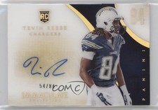 2014 Panini Immaculate Rookie Acetate Numbers 54/84 Tevin Reese #196 Auto 0a2