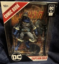 McFarlane DC Direct Page Punchers Captain Cold The Flash Comic 7    Figure NIB