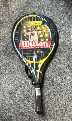 Wilson Pro 25 Tennisschläger & Tragetasche Brandneu - 3 7/8'' - (1) - Kostenloser Versand 
