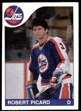 1985-86 O-Pee-Chee Robert Picard Winnipeg Jets #215