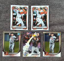 2026 2025 BOWMAN CHROME GUNNAR HENDERSON ADIOS INSERT BASE BALTIMORE ORIOLES!