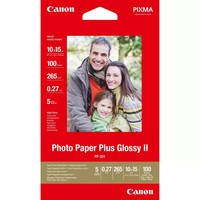 Canon PP-201 / 2311B072 / Plus Glossy II Fotopapier Weiß (10,2 X 15,2Cm, 4 X 6''