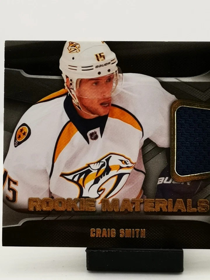 2011-12 UD SPx Rookie Materials Craig Smith Jersey #RM-CS - Image 3 of 4