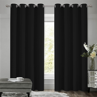 VerdunkelungsvorhäNge Mit ÖSen Vorhang Blickdicht Thermovorhang KäLteschutz Gard
