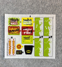 LEGO 76035 Batman Jokerland - STICKER SHEET 1  2