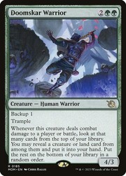 Doomskar Warrior #185 (Foil) March of the Machine