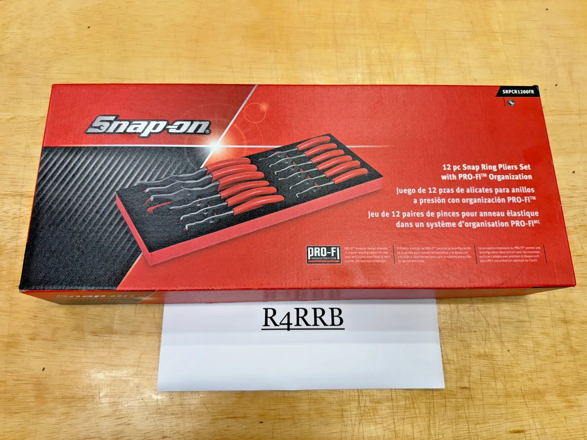 Snap-on 曜日別リング式ファイル Snap-on 曜日別リング式ファイル Snap-on Set Snap Ring Plier