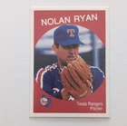 1989 Nolan Ryan Texas Rangers Baseball Card Vintage Sports Trading Card MLB