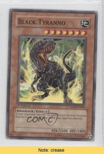 Black Tyranno 1st Ed. YuGiOh Dinosaur's Rage Structure Deck #SD09-EN008 READ 0b5