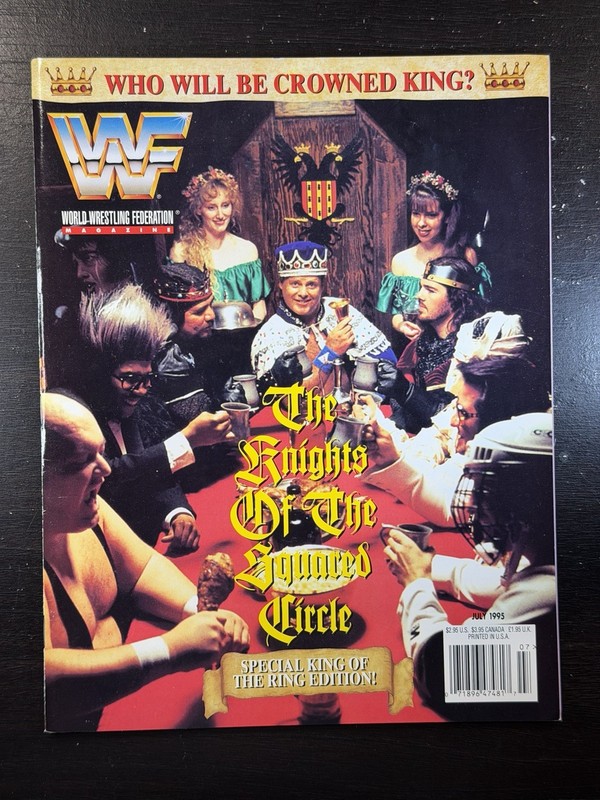 WWF Magazine June 1995 – King of the Ring Edition – Like New - Jerry Lawler