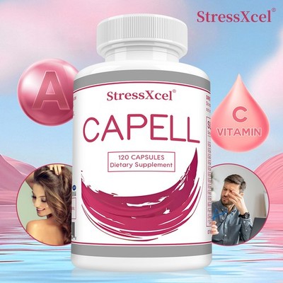 Capell Hair Health Supplement - Hair Follicle & Growth Support,Reduces Breakage