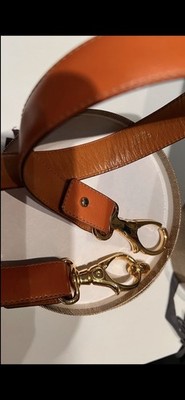 Celine Paris Brown Leather Belt