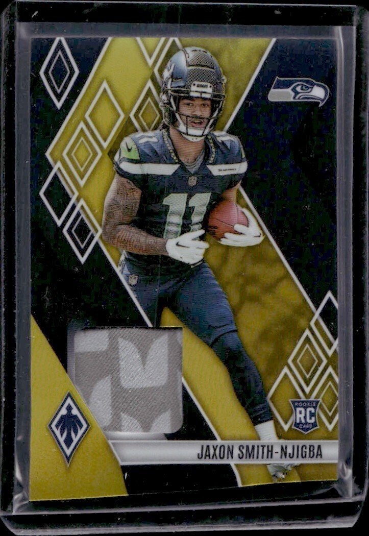 23個限定　D23ExpoJapan2015　ファインアート　シリアルナンバー入 2023 Panini Phoenix Rookie Memorabilia Jaxon Smith-Njigba RC /50
