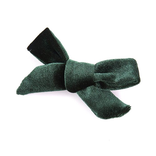 Kids Girls Soft Velvet Bow Hairpins Solid Cross Knot Hair Clip Hair Accessori @ - Picture 25 of 27