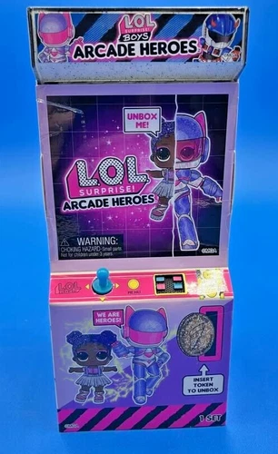 LOL Surprise Boys Arcade Heroes Infinity Queen Ultra Rare Doll New 2020