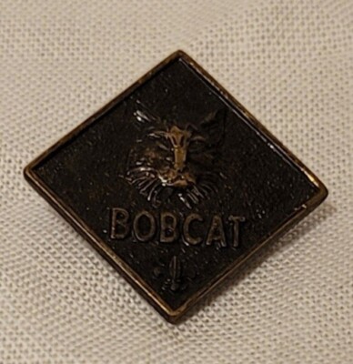 Vintage Boy Scouts Of America BSOA Bobcat Pin
