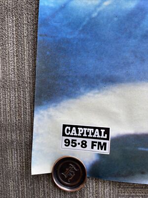 184 1988 Michael Jackson Bad Tour Record Subway Promo Poster 40” X