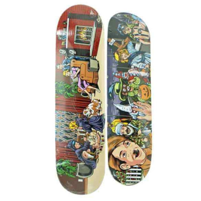 Rare Sean Cliver x Supreme Skateboard Ritual & Halloween Skate