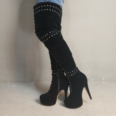 platform pump boots