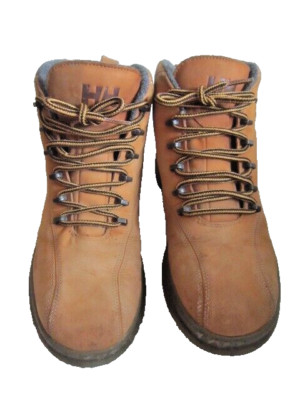 Helly Hansen ~  Waterproof Leather ~ Hiking Shoes ~ Tan ~ Men's Size 7.5W**