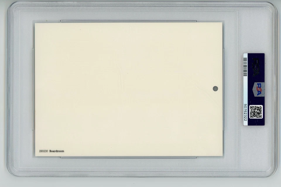 1982-83 NIKE POSTER CARDS BOARD ROOM PSA 9 #230 AD PROMO - Image 2 of 3