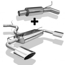 FOX Duplex Komplettanlage ab Kat. Seat Ateca 5FP 4x4 1.5l 2.0l je 1x160x90mm
