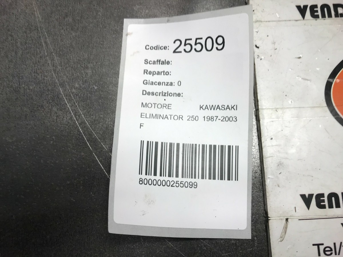 ⭐︎ Blocco motore engine completo Kawasaki Eliminator 250 1987
