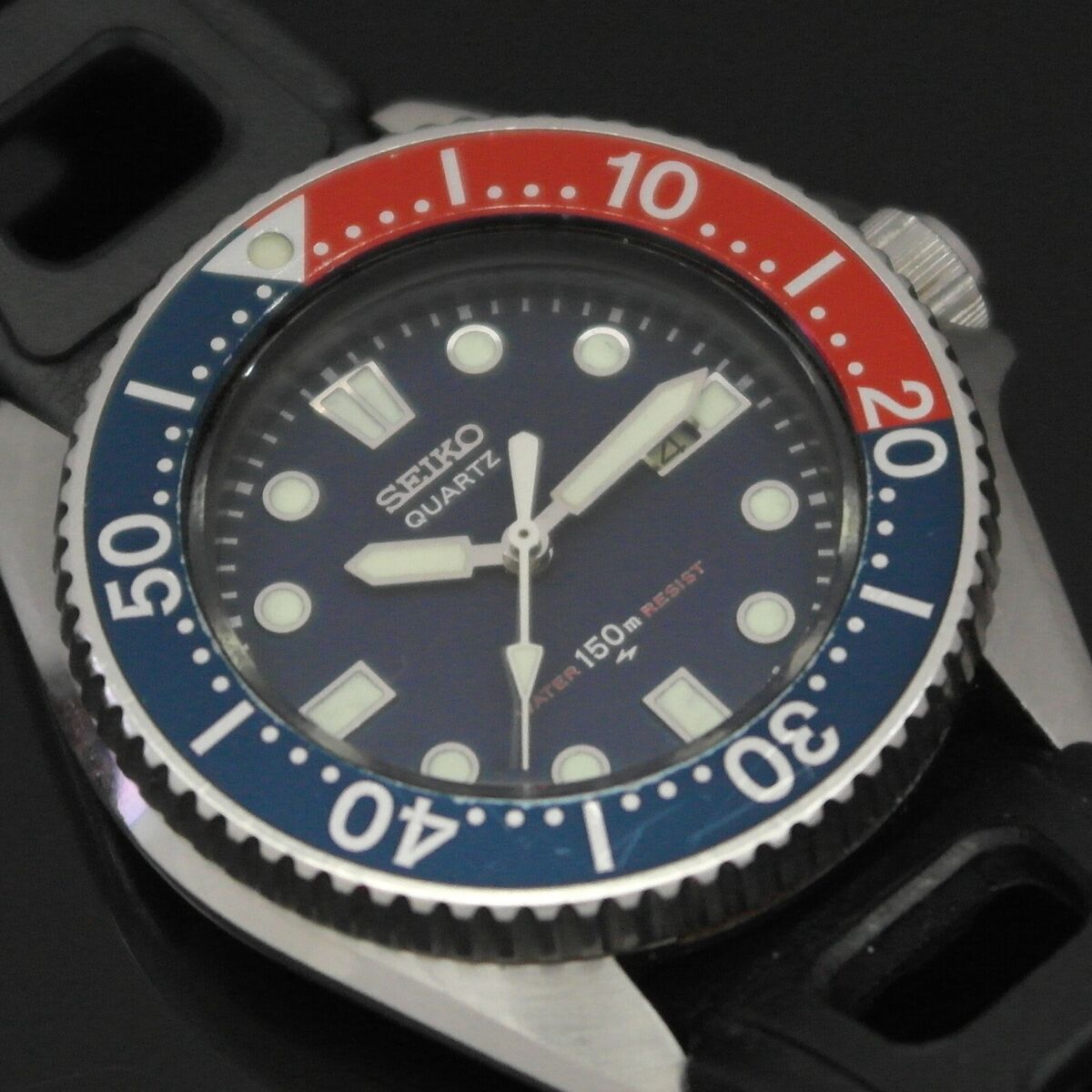 Vintage Seiko 1980 Women's Diver Blue Dial 150M Original Vintage Seiko 1980 Women's Diver Blue Dial 150M Original